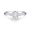 Couple Ring Set For Engagement Diamond Promise Rings Set