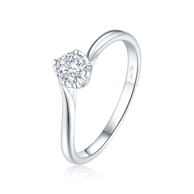 RB190329 Diamond Cluster Ring 3 Carat Couple Ring
