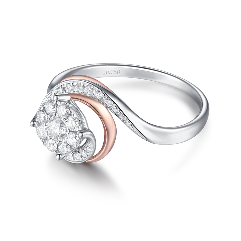 3 Carat Diamond Ring Eternity Engagement Moissanite Ring